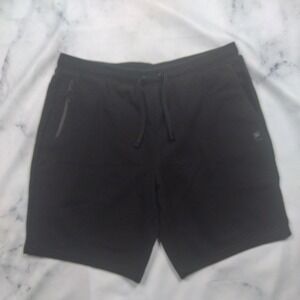 Fila Mens Large Black Sweat Shorts